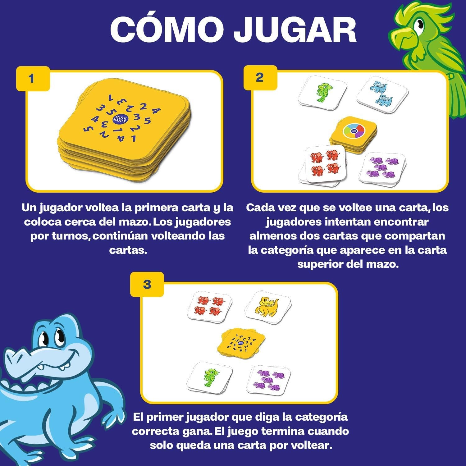 Juego de Cartas Match Master - Ludilo 803462