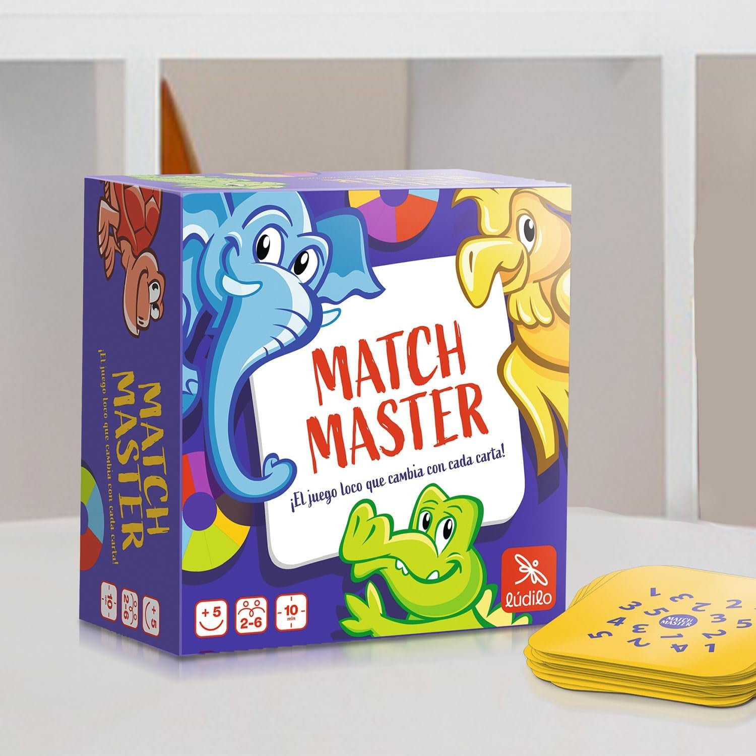 Juego de Cartas Match Master - Ludilo 803462