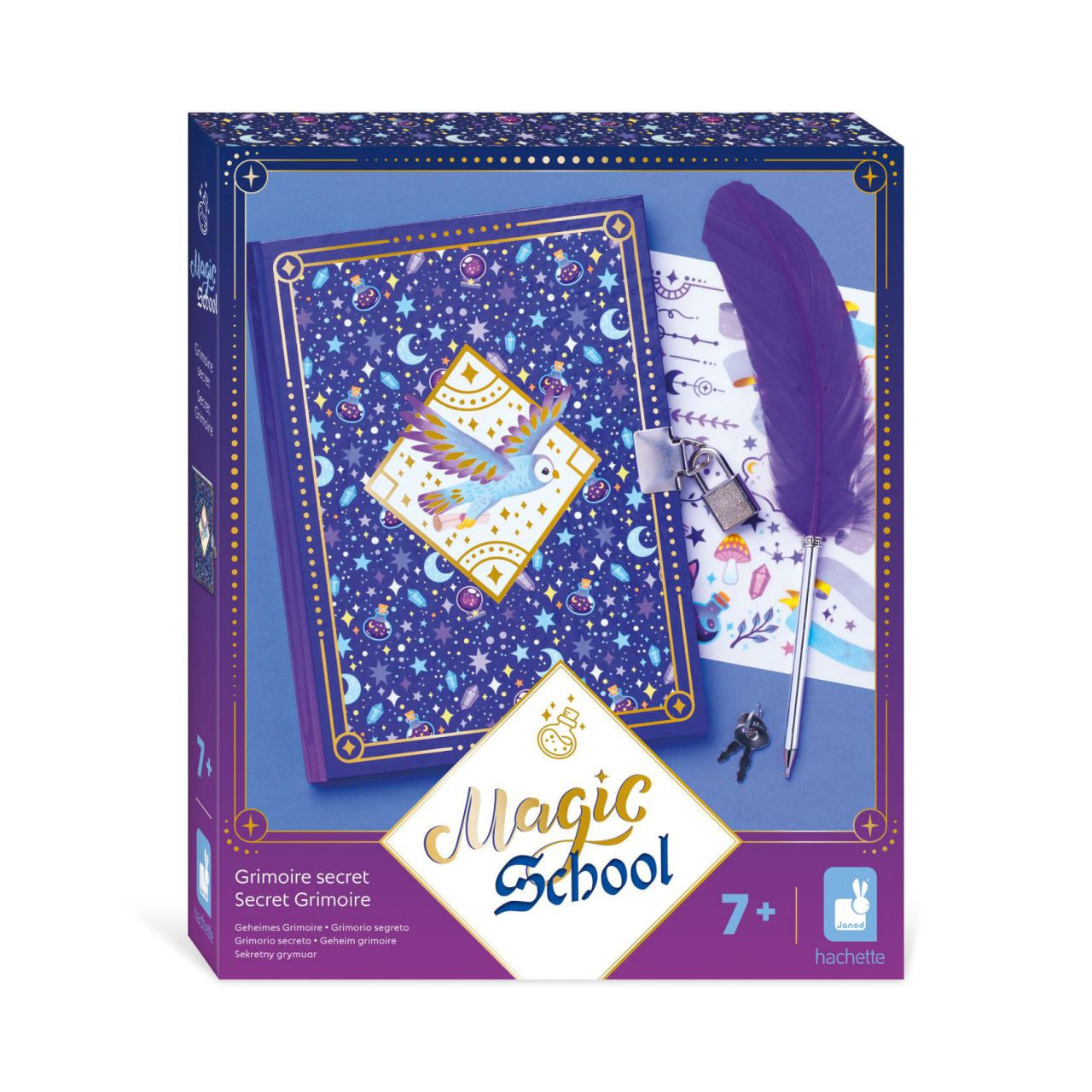 Diario Secreto - Escuela de Magia - Grimorio Secreto - Janod 09110