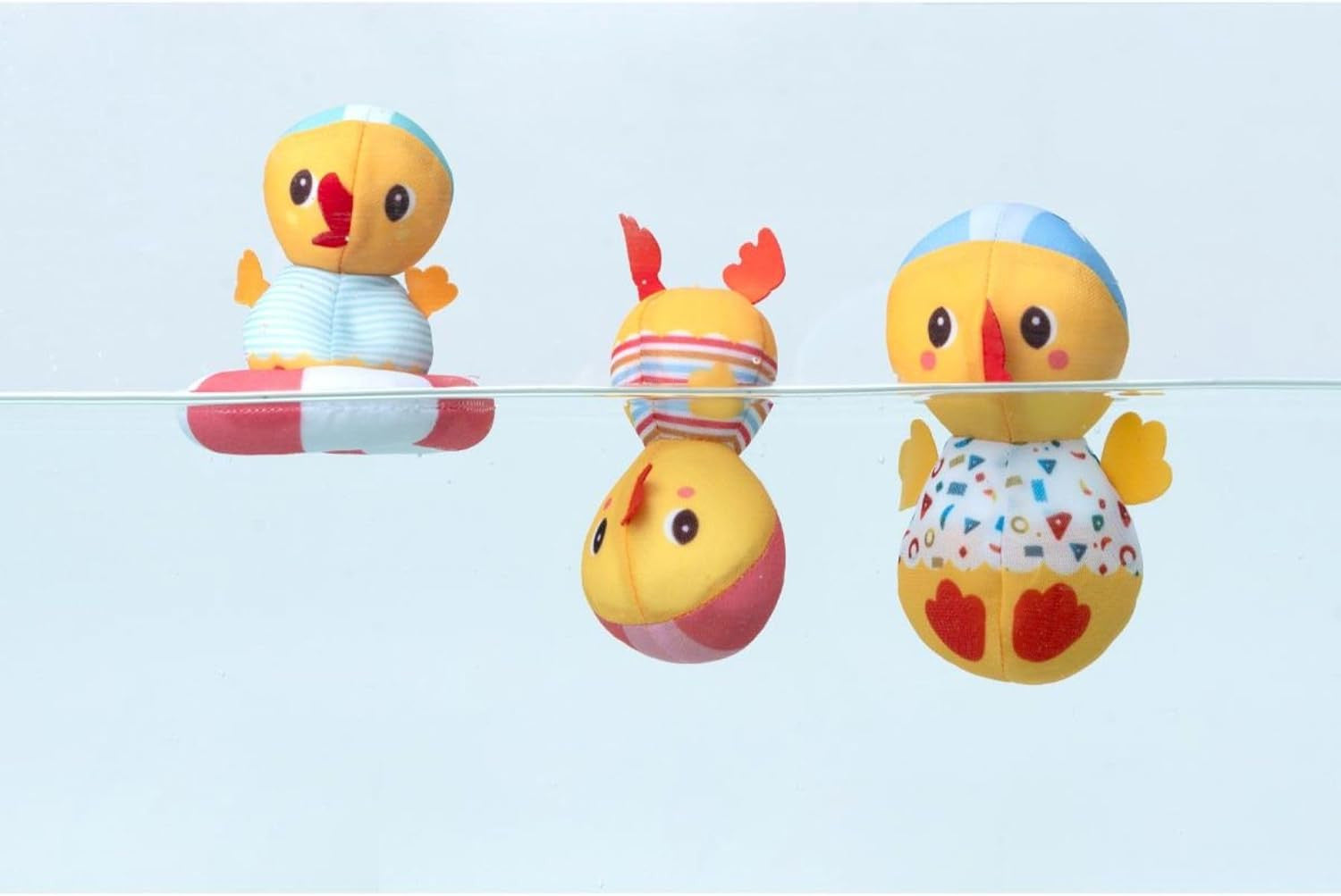 Tres patos junto al agua, juego de baño - Lilliputiens 83544