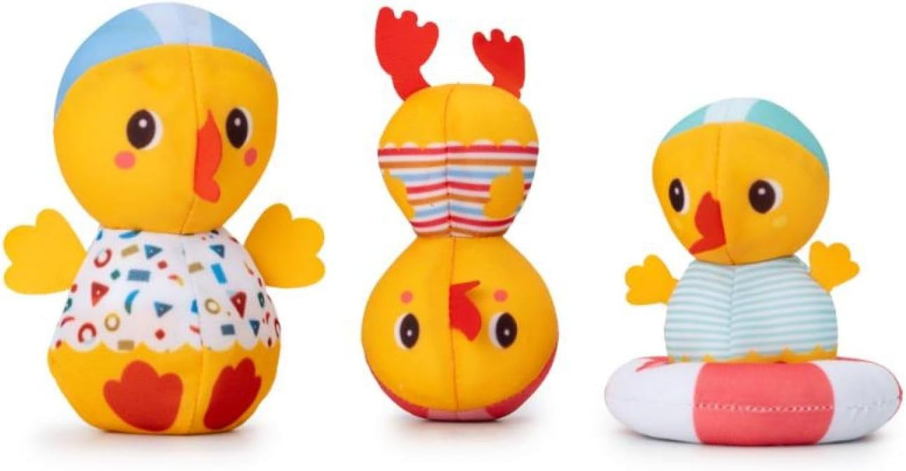 Tres patos junto al agua, juego de baño - Lilliputiens 83544