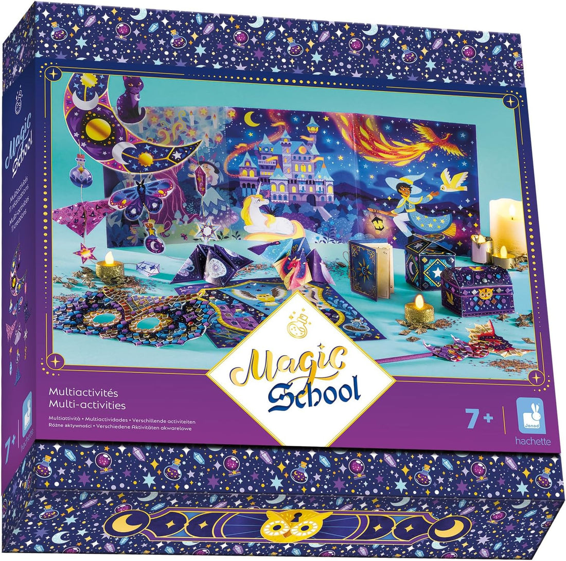 Juego de Manualidades y Decoración Multiactividades - Magic School - Janod J09111