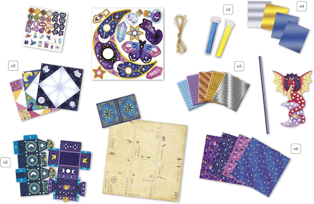 Juego de Manualidades y Decoración Multiactividades - Magic School - Janod J09111