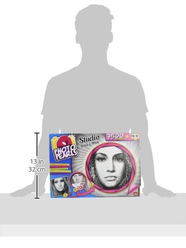 PHOTOPERALS - 7500 BLACK & WHITE,  juego para crear mosaicos con rejilla