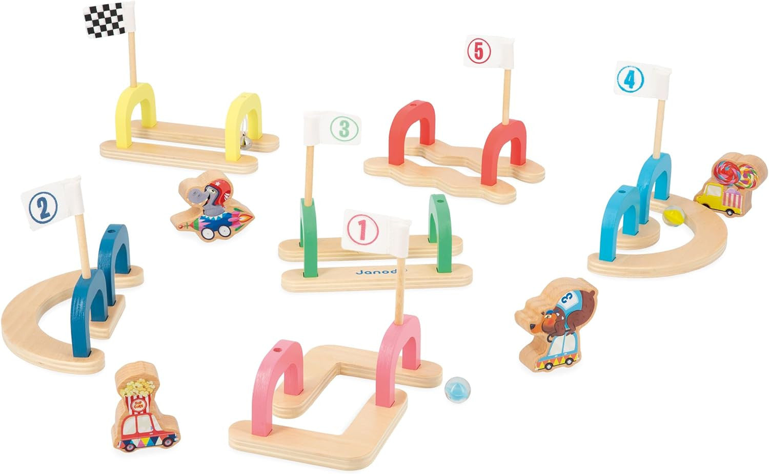 Juego de Canicas - Juego de Habilidad , Destreza y Concentración - Janod 03357