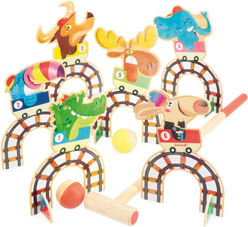 Juego de Croquet Montaña Rusa - Juego de Habilidad - Janod 03353