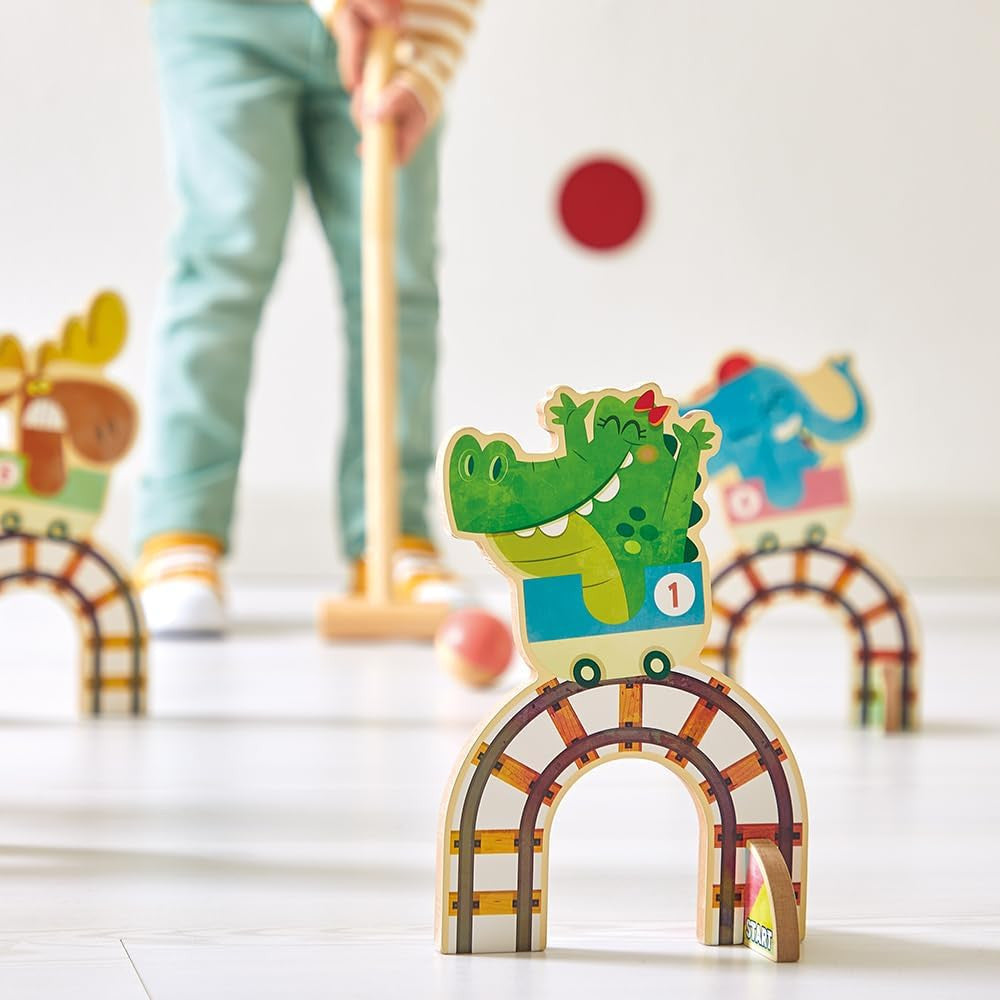 Juego de Croquet Montaña Rusa - Juego de Habilidad - Janod 03353