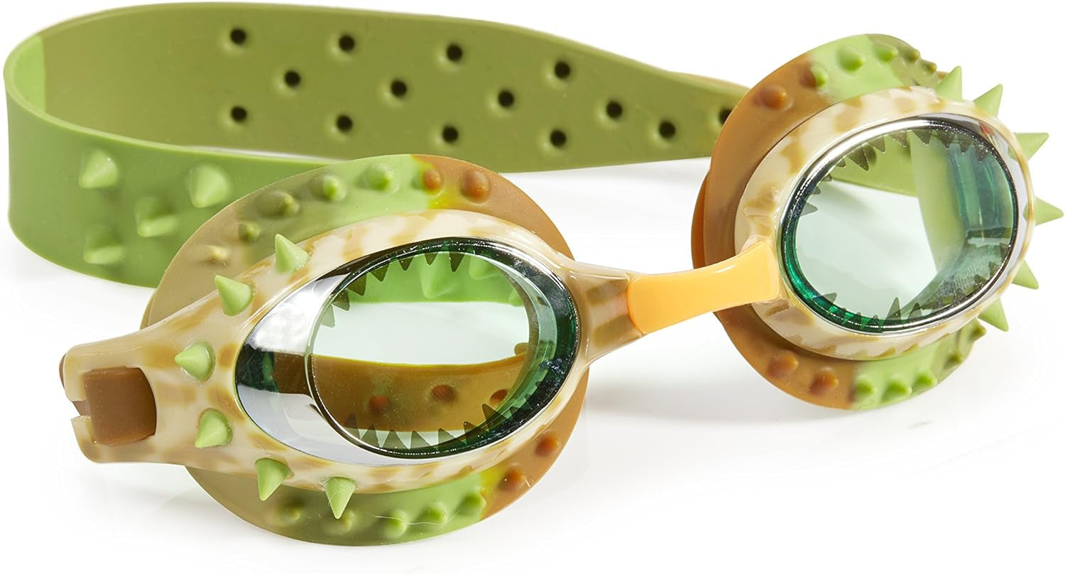 Gafas Infantiles de Natación Prehistoric Times Carnivore Brown + 3 años - Bling2O