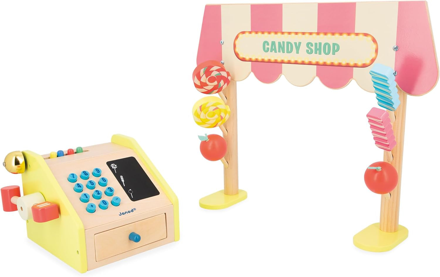 Tienda de Golosinas - Caja Registradora - Cocina y Accesorios - Janod 03350