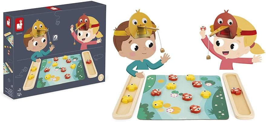 Juego de Pesca Magnético Pic Pic Janod - Juego de Habilidad y Concentración para Niños