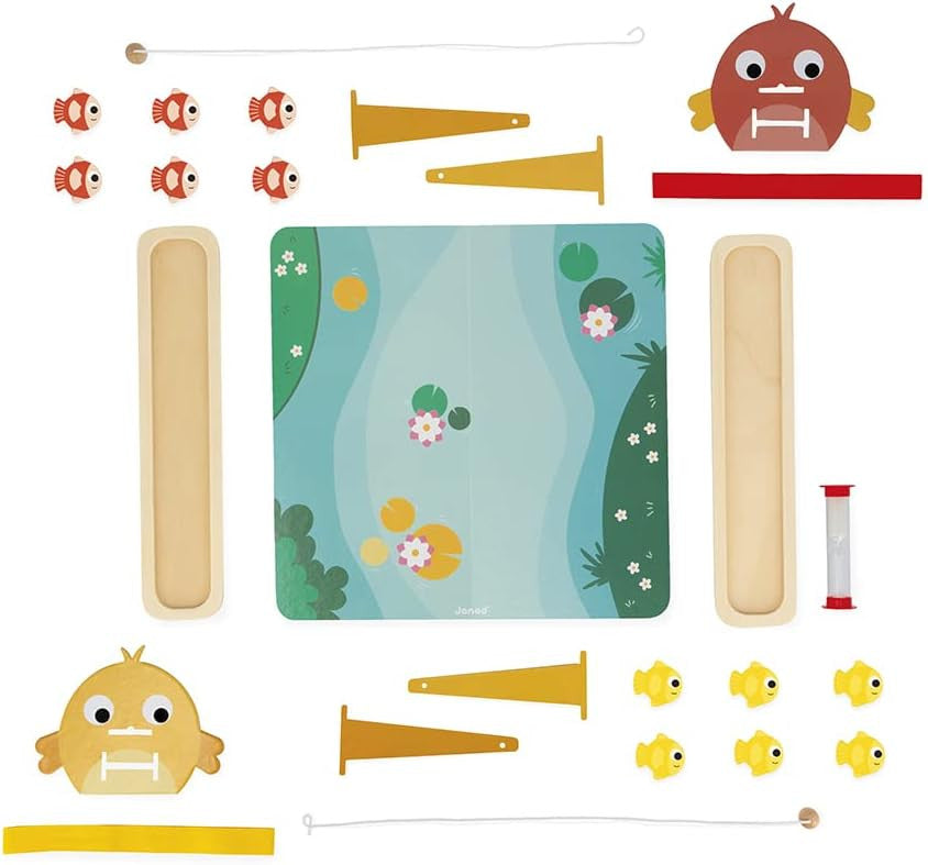 Juego de Pesca Magnético Pic Pic Janod - Juego de Habilidad y Concentración para Niños