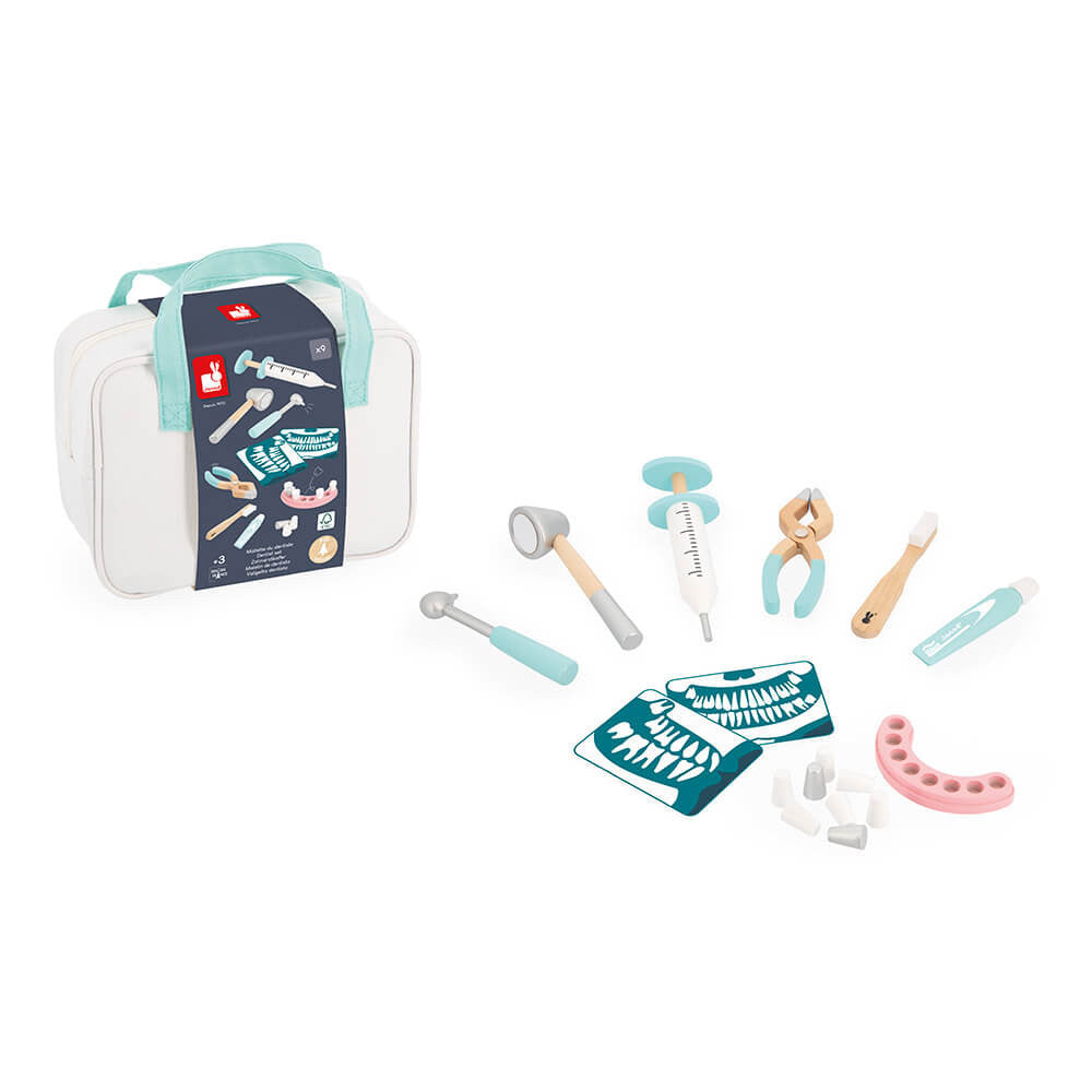 Juego de Imitación Maletín de Dentista - Janod 06650