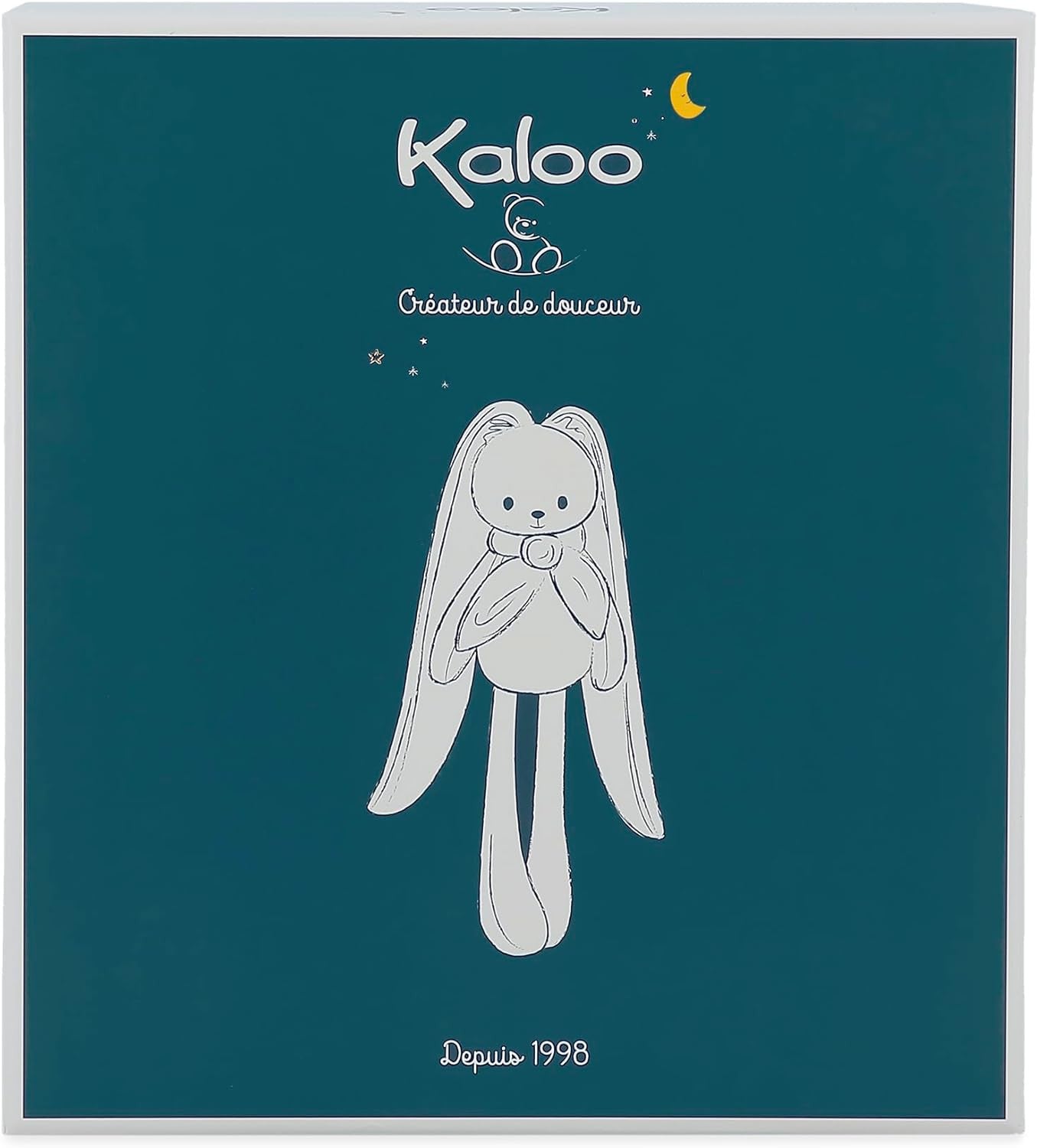 Doudou Peluche Conejo - Manta Conejo Rosa 30 x 30 cm - Kaloo K218017