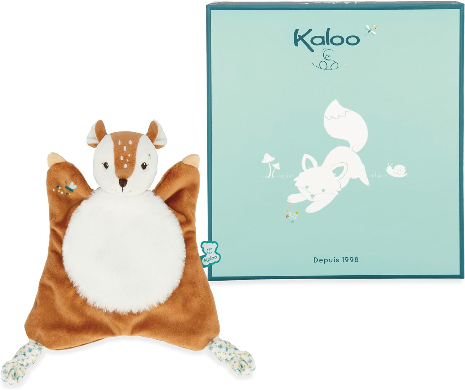 Peluche Doudou cuadrado Nathan el Cervatillo - K205000