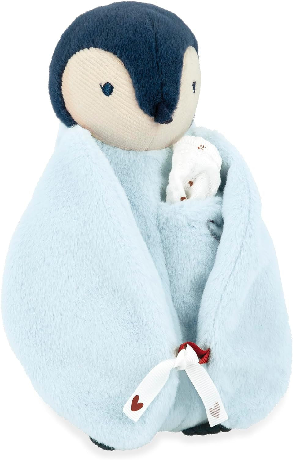 Pinguino Azul de felpa con Pañuelo de Muselina - Kaloo K212002