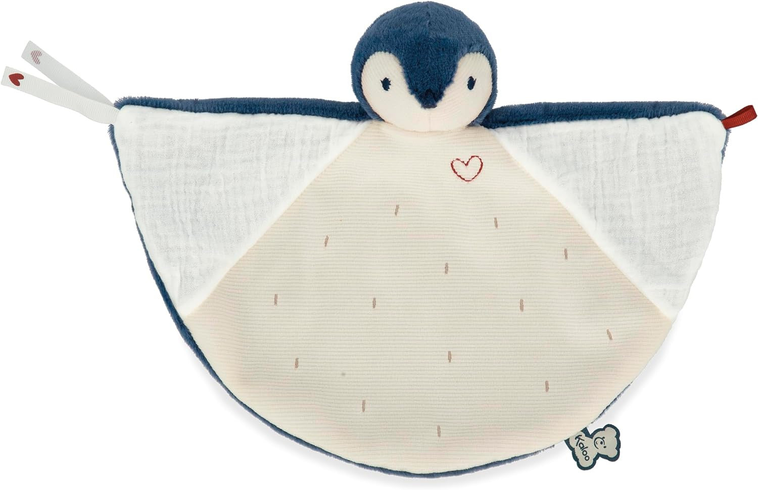 Doudou pinguino azul - manta de pinguino azul - kaloo k212003