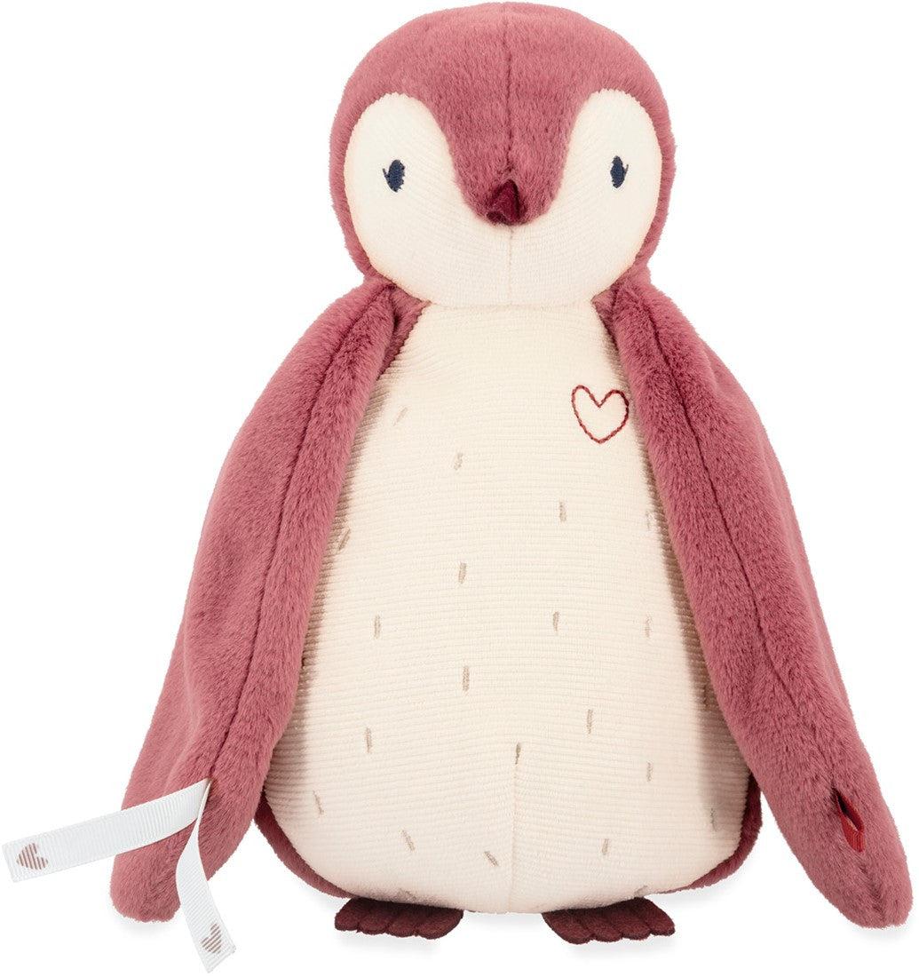 Peluche Pinguino Rosa de Felpa con Grabador de Voz - Kaloo K212005