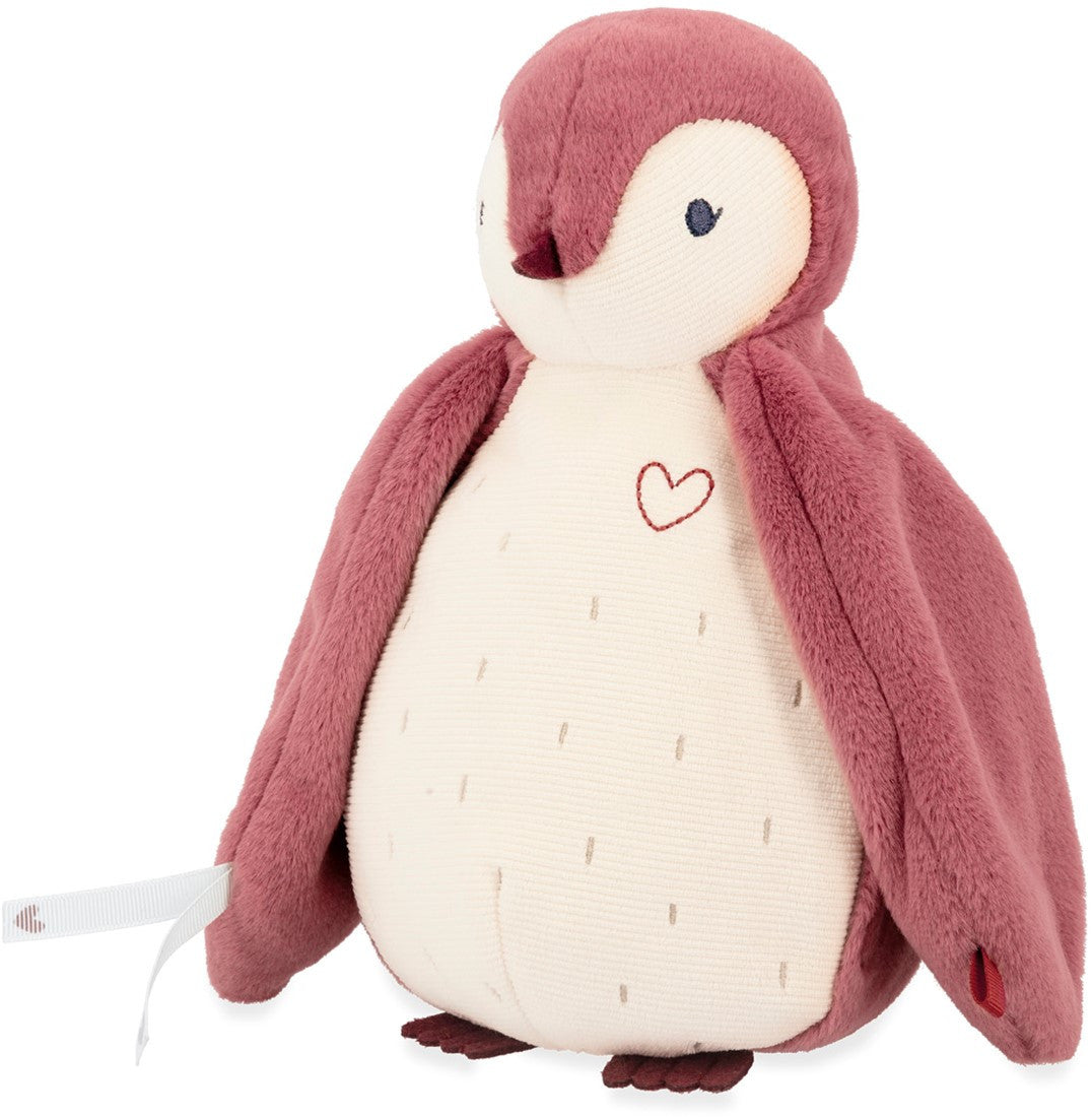Peluche Pinguino Rosa de Felpa con Grabador de Voz - Kaloo K212005