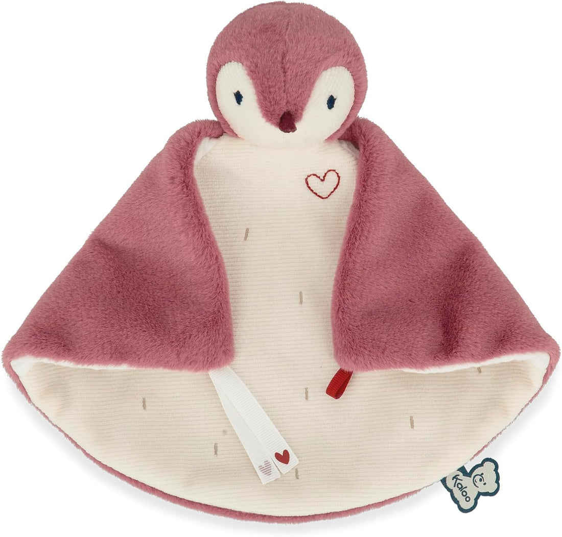 Doudou Pinguino Rosa - Manta de Pinguino Rosa - Kaloo K212007