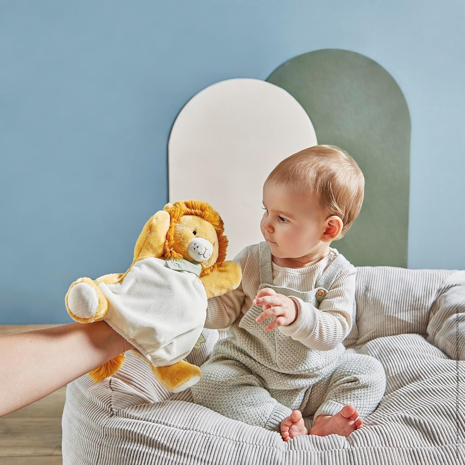 Doudou Marioneta de mano Bebé Nougat el León - Kaloo K224002