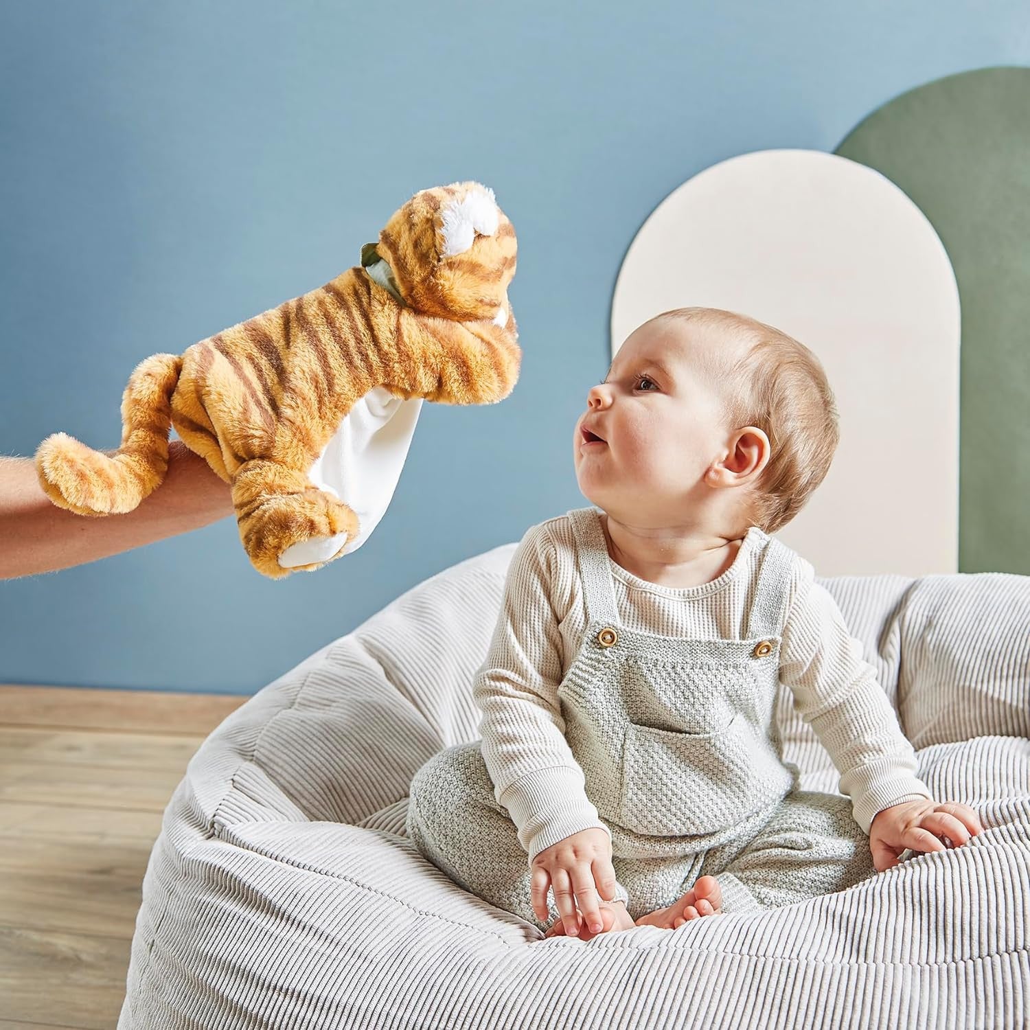 Titere Marioneta de Mano Bebé Papaya el Tigre - Kaloo K224005