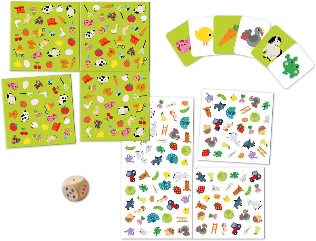 Juego de Memoria y Asociación Mi primera Busqueda y Hallazgo La Granja - Janod 02454