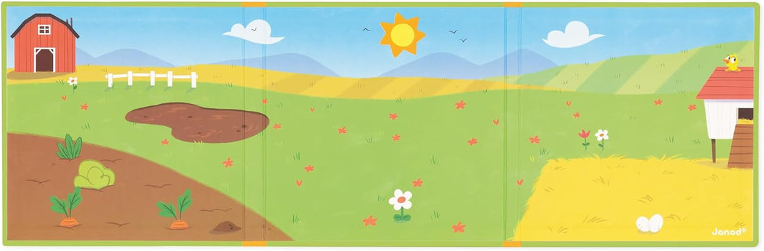 Juego Educativo Magnético 30 Imanes Magnéti´Stories La Granja - Janod 05451