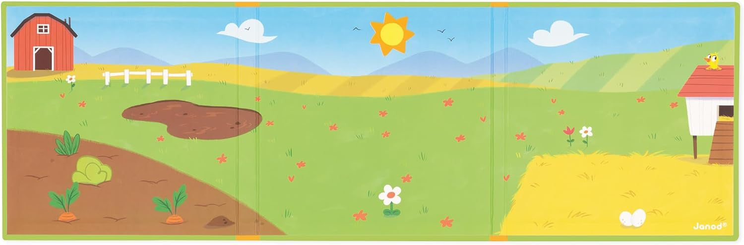 Juego Educativo Magnético 30 Imanes Magnéti´Stories La Granja - Janod 05451