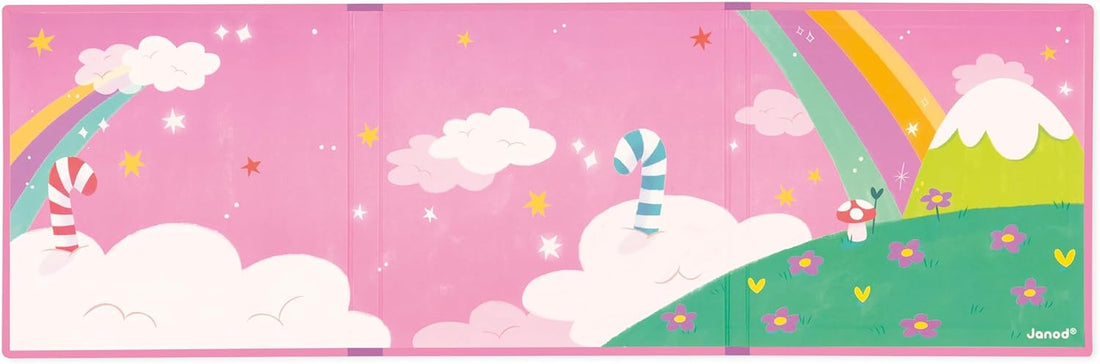 Juego Educativo Magnético 30 Imanes Magneti´Stories Unicornios - Janod 05452