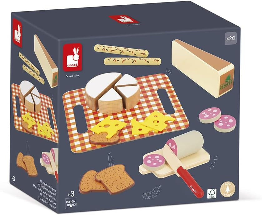 Juego de Imitación Mi Primer Aperitivo - Cocinas y Accesorios - Janod 06597