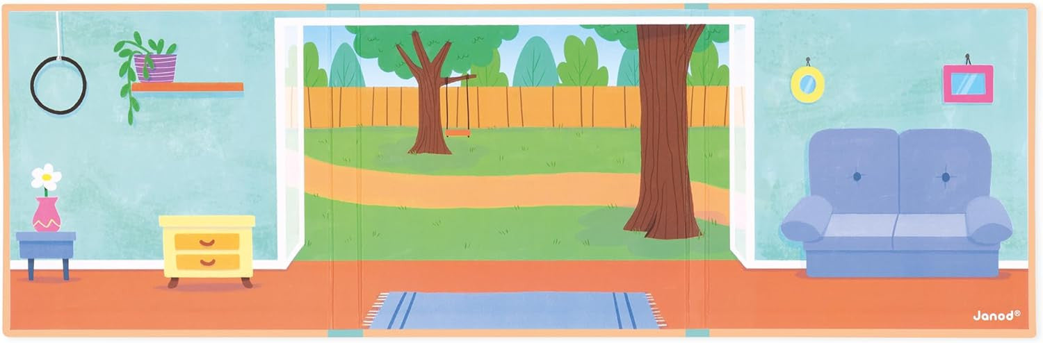 Juego Educativo Magnético 30 Imanes Magneti´Stories Animales Domésticos - Janod 05457