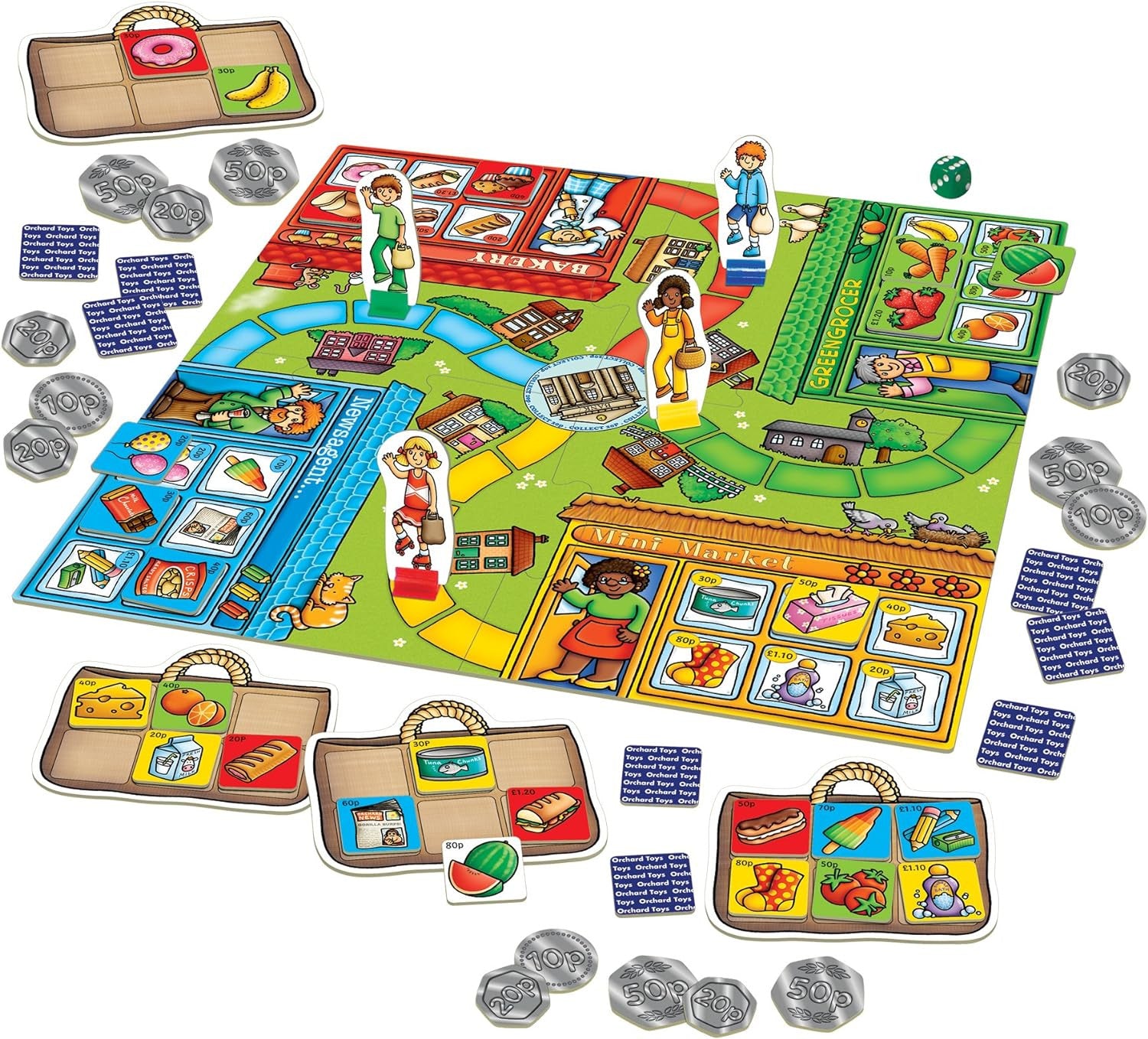 Juego Educativo Manejo del Dinero - Pop To Then Shops - Orchard Toys