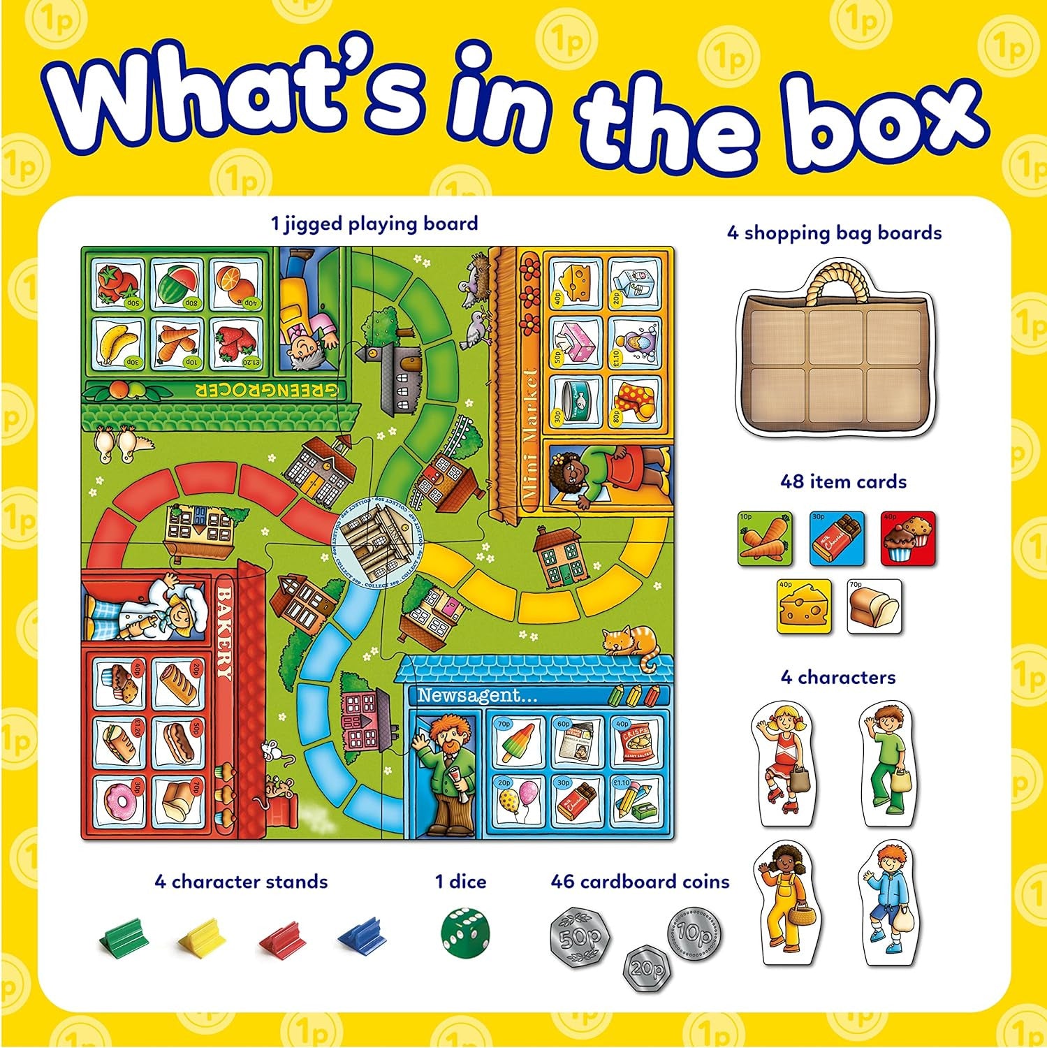 Juego Educativo Manejo del Dinero - Pop To Then Shops - Orchard Toys