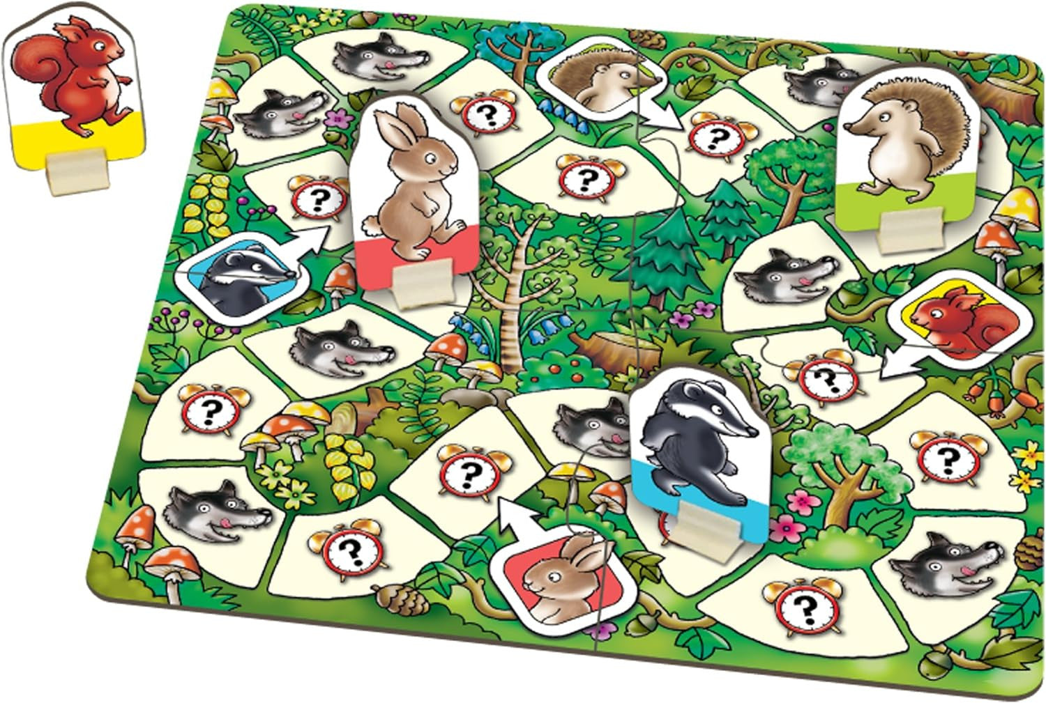 Juego Educativo para Aprender la Hora - Whats´s The Time Mr. Wolf - Orchard Toys
