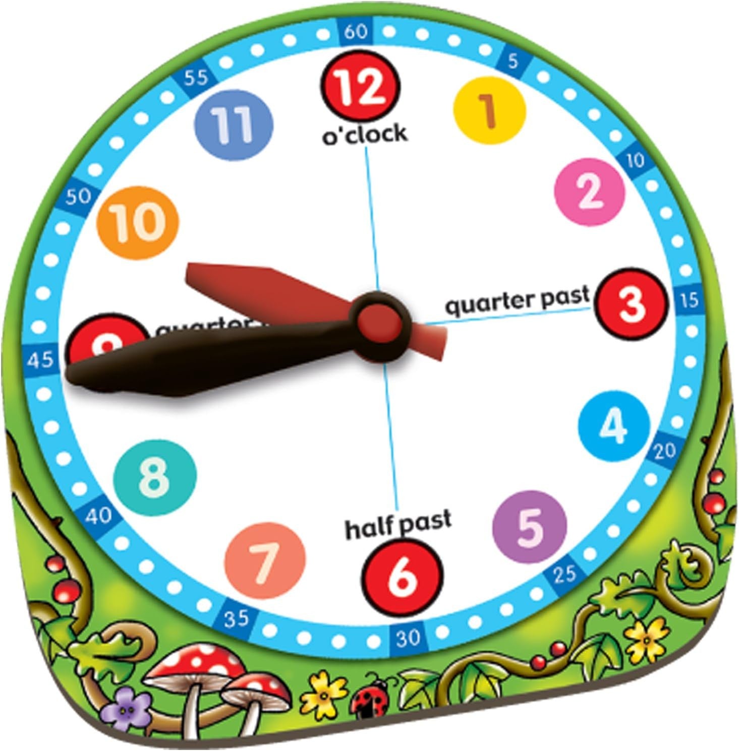 Juego Educativo para Aprender la Hora - Whats´s The Time Mr. Wolf - Orchard Toys