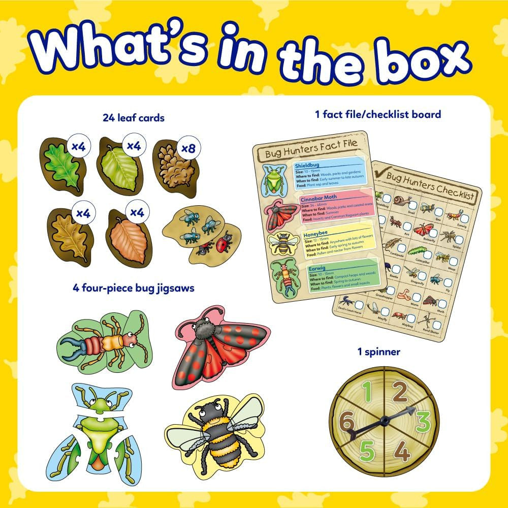 Juego Educativo de Conteo - Insectos - Bug Hunters Game - Orchard Toys