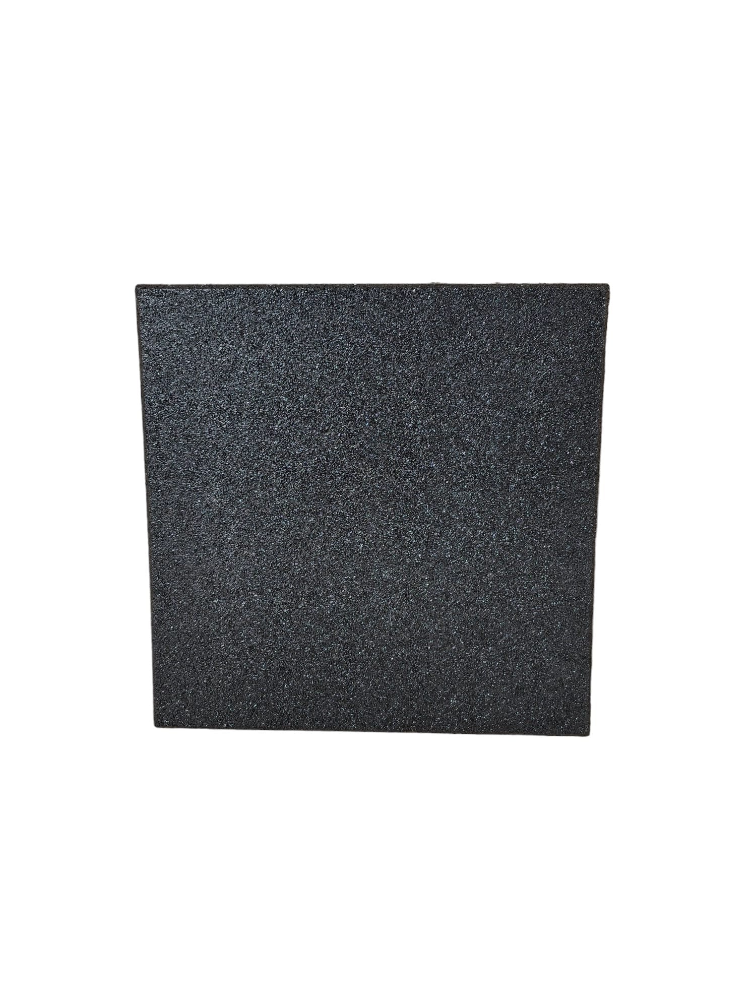 "Loseta de Caucho Negra Antideslizante 500x500x2 cm - Durabilidad y Estilo para su Espacio