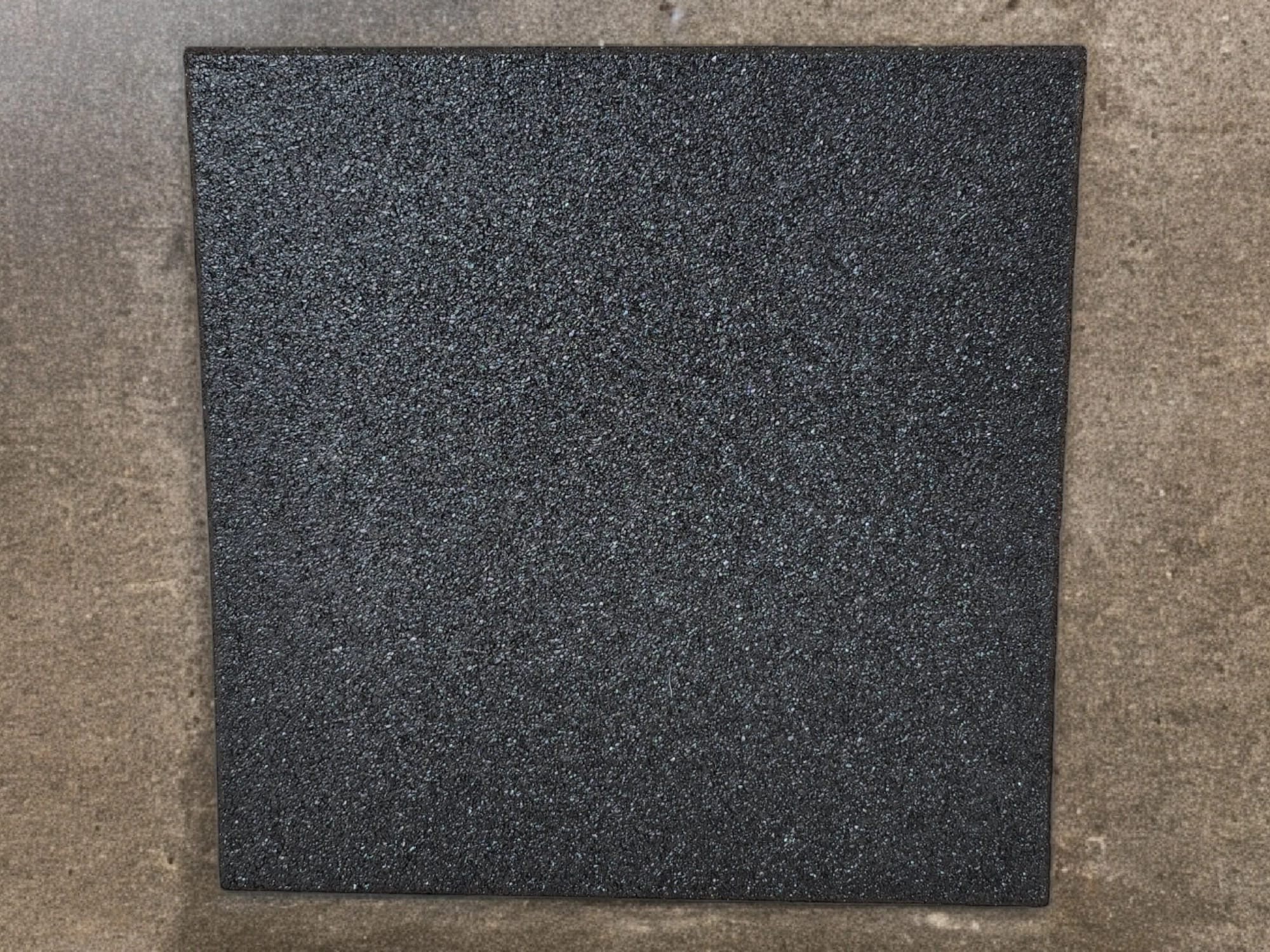 "Loseta de Caucho Negra Antideslizante 500x500x2 cm - Durabilidad y Estilo para su Espacio