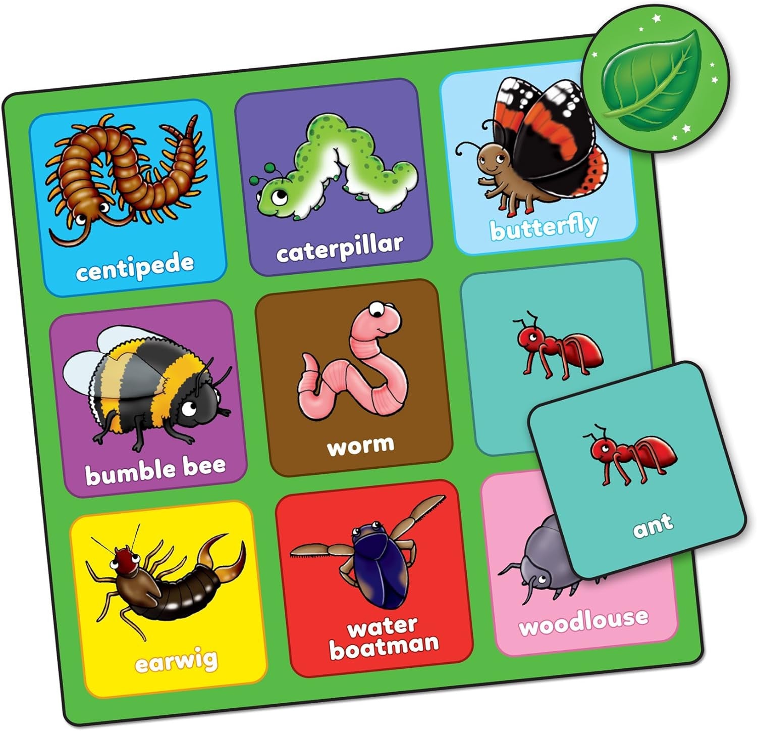 Juego de Bingo Infantil - Little Bug Bingo Mini Game - Orchard Toys