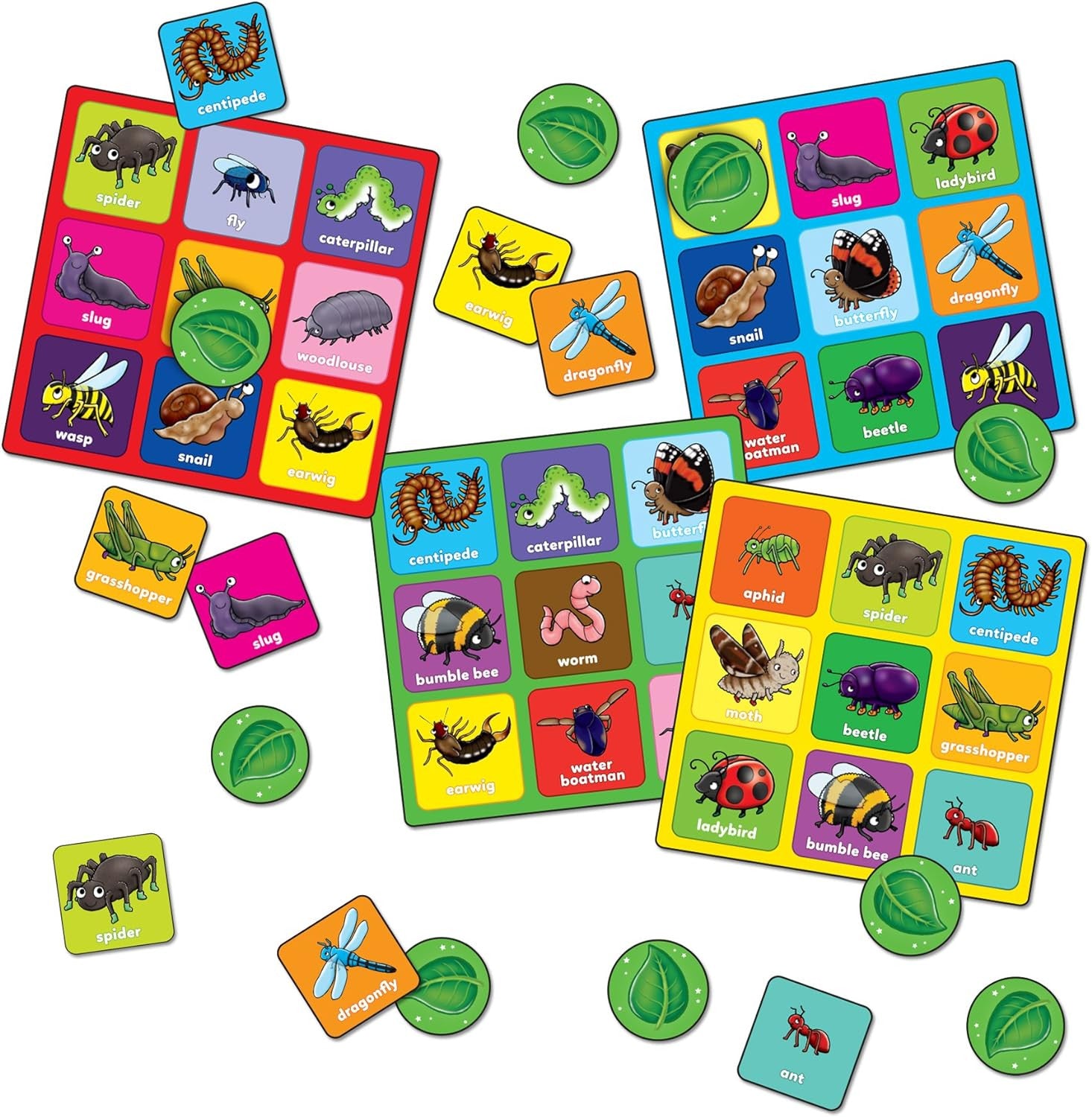 Juego de Bingo Infantil - Little Bug Bingo Mini Game - Orchard Toys