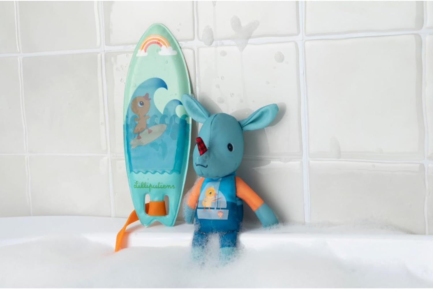 Juguete de Baño Joe el Surfista Mágico - Lilliputiens 83543