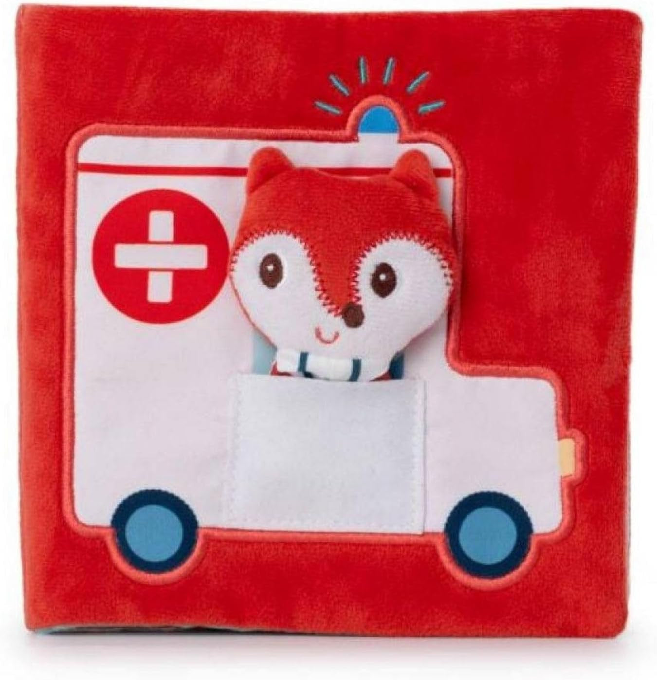 Libro blando infantil de actividades - doctor alice - lilliputiens 83534