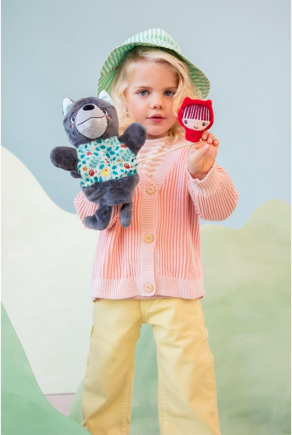 Marioneta de mano louis el lobo - lilliputines 83517