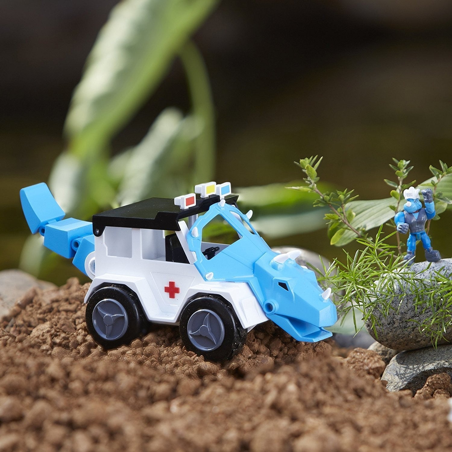 TRICERATOPS COCHE POLICIA - Learning Resources