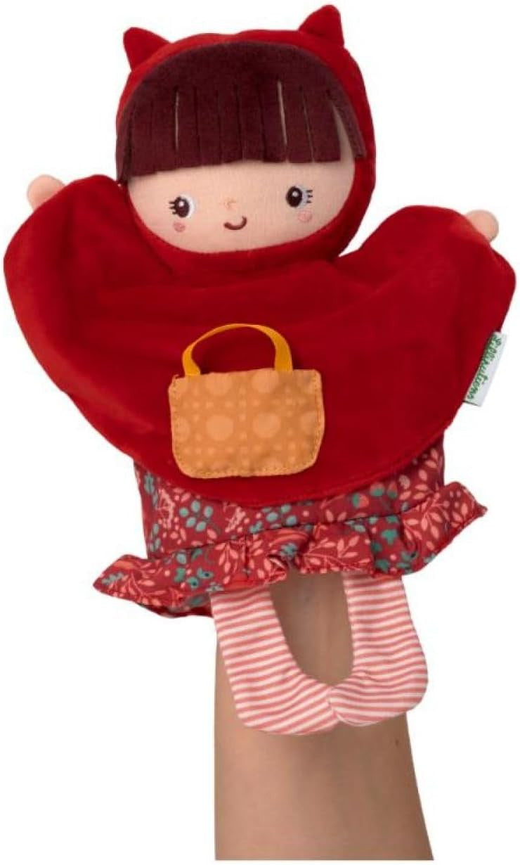 Marioneta de mano caperucita roja - lilliputiens 83519