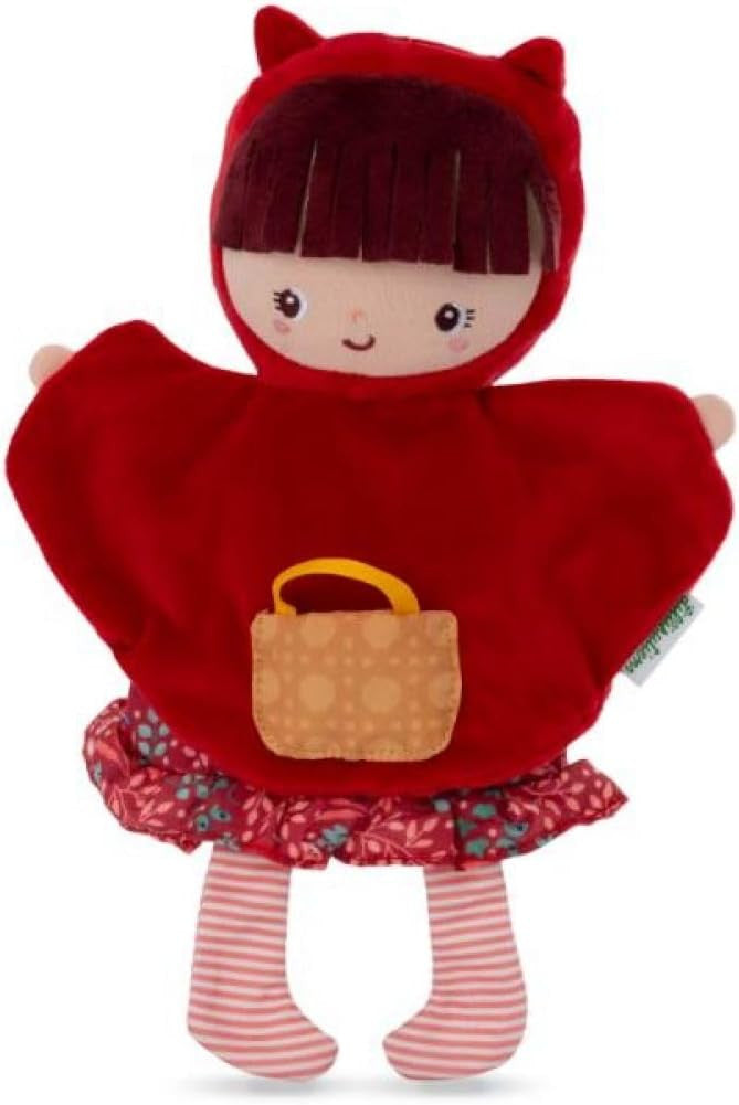 Marioneta de mano caperucita roja - lilliputiens 83519
