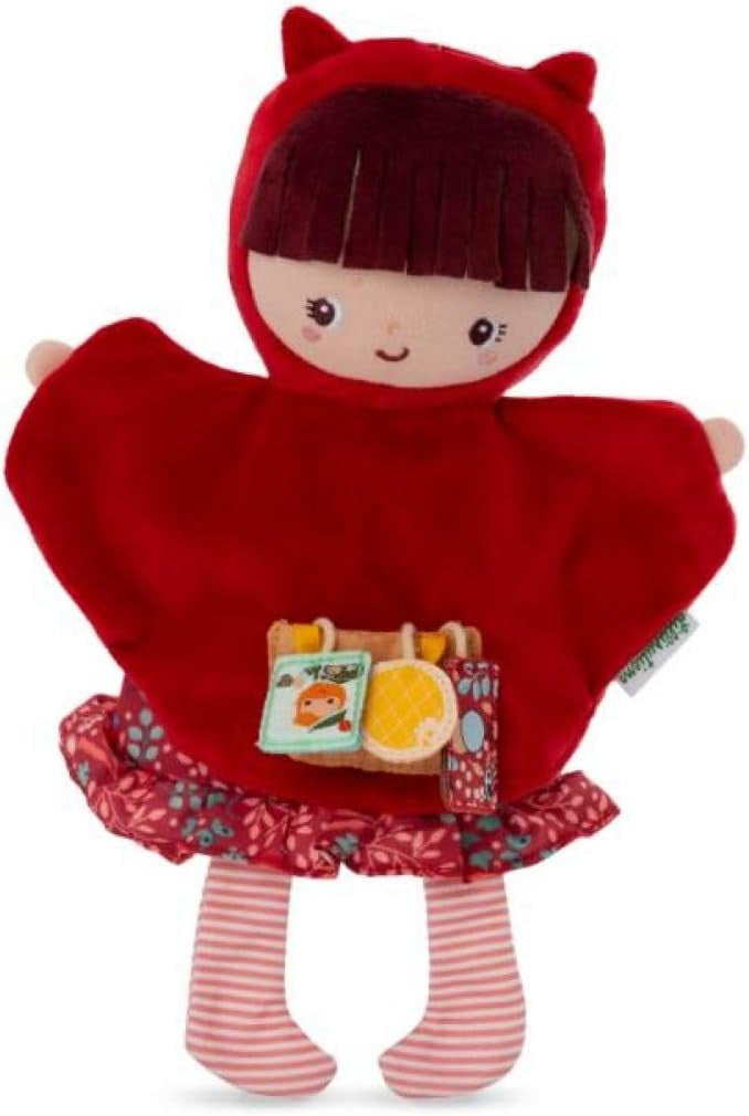 Marioneta de mano caperucita roja - lilliputiens 83519