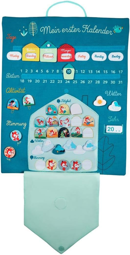 Mi Primer Calendario El Paso del Tiempo en Alemán - Lilliputiens  83073