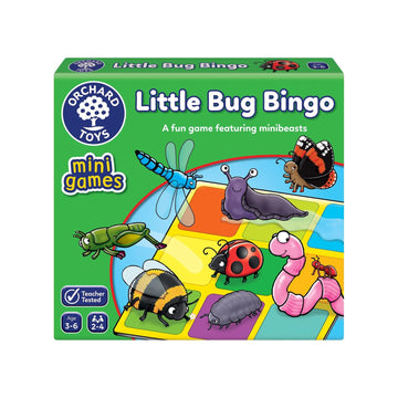 Juego de Bingo Infantil - Little Bug Bingo Mini Game - Orchard Toys