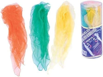 Pañuelos malabares 3 unidades - amaya